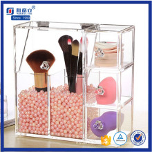 Yageli Clear Cosmetics Jewelry Organizer Brush Display Storage